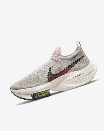 Nike Zoom Alphafly Next Nature Grises Rosas Blancos | MX 2617